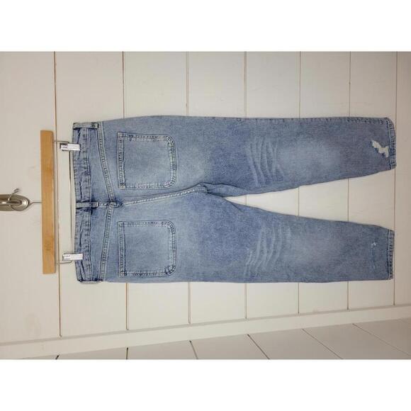 Pilcro & the Letterpress. Anthropologie. Size 31 blue high rise slim jeans - Picture 2 of 6